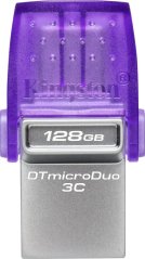 Kingston DataTraveler microDuo 3C Gen3, 128 GB (DTDUO3CG3/128GB)