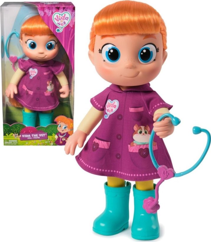 Usorteret Vida the Vet Vida Toddler Doll 33 cm