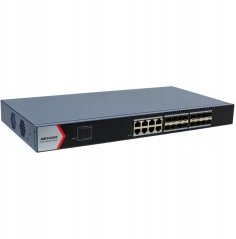 Hikvision SWITCH DS-3E1524-SI-16F8T 24-PORTOWY SFP Hikvision