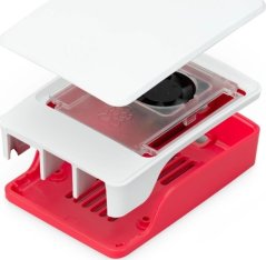 Raspberry Pi Obudowa do Pi 5 Czerwono/Biela