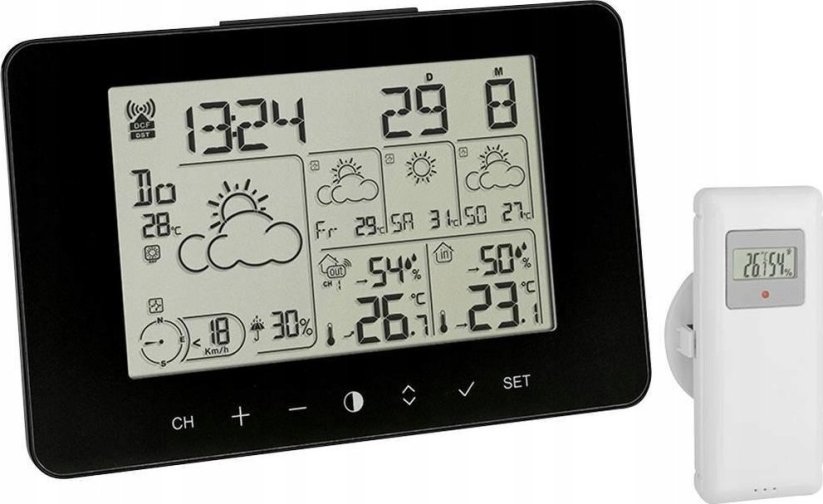 TFA TFA 35.1156.01   PRIMO Meteotime Radio Weather Station