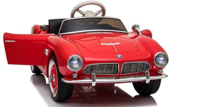 Lean Sport Auto na akumulátor BMW Retro red