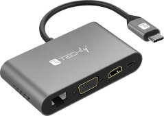 Techly Multiport Docking Station USB-C (IADAP USB31-DOCK3)