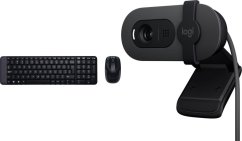 Logitech MK220 Wireless Combo (920-003168) + Brio 100 (960-001585)