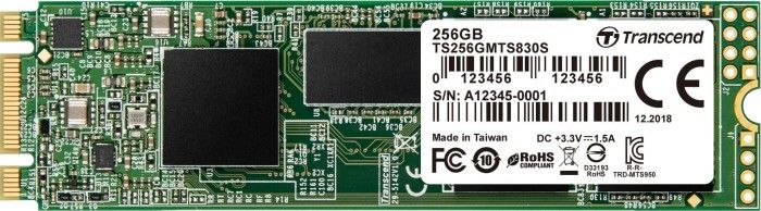 Transcend 830S 256GB M.2 2280 SATA III (TS256GMTS830S)