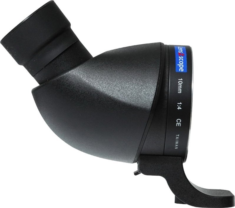 Lens2scope 10mm Sony A, Juodas Angled