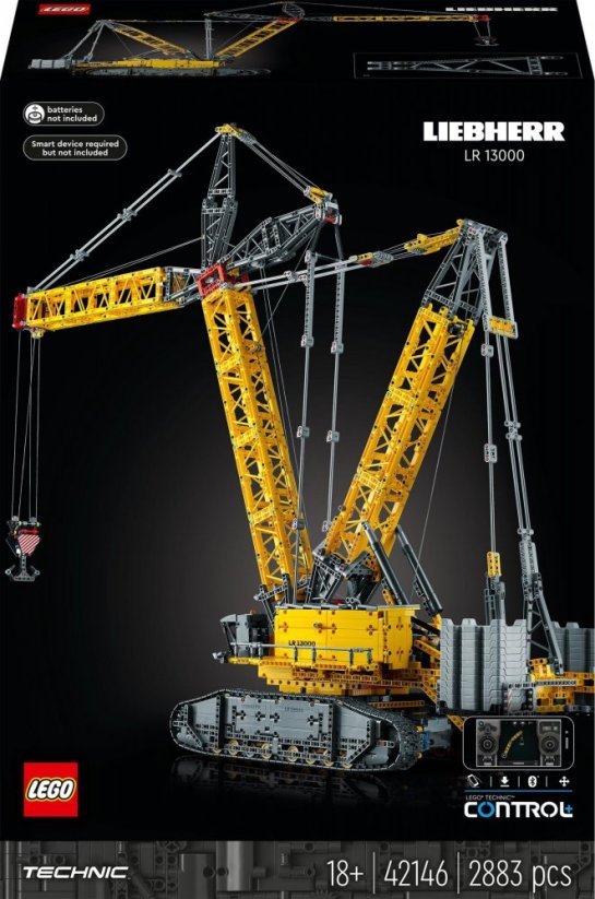 LEGO Technic Żuraw gąsienicowy Liebherr LR 13000 (42146)