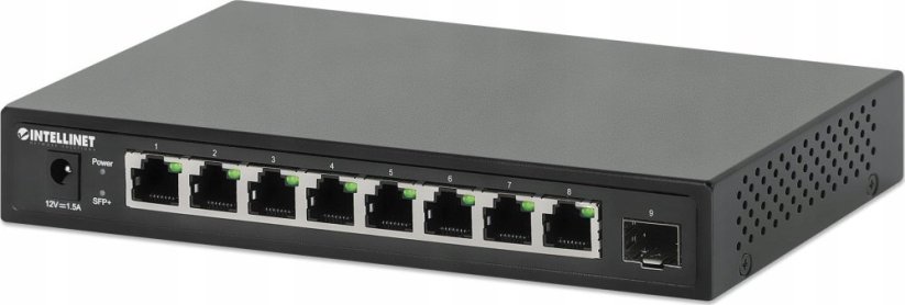 Intellinet Network Solutions INTELLINET 8-Port 2,5G Switch 8xRJ45 1xSFP+