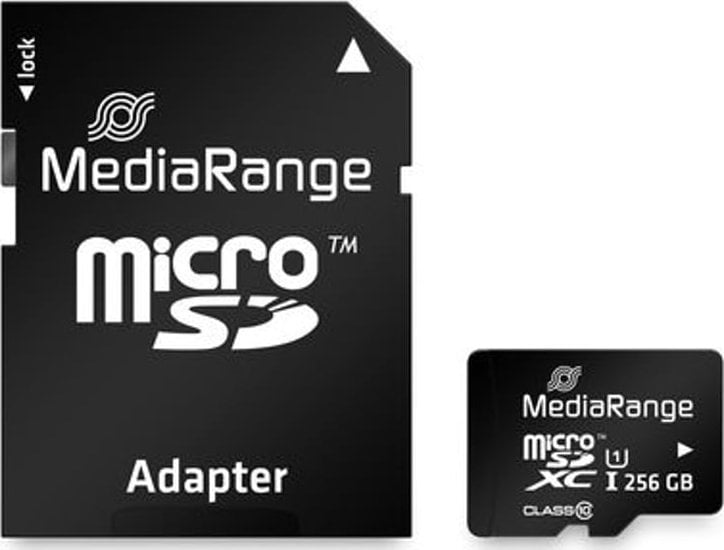 MediaRange MicroSDXC 256 GB Class 10 UHS-I/U1  (MR946)