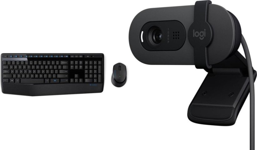 Logitech MK345 (920-006489) + Brio 100 (960-001585)