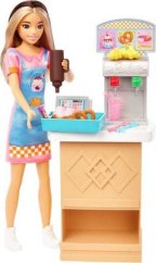 Mattel Skipper Pierwsza praca - Bar z przekąskami Zestaw do zabawy HKD79