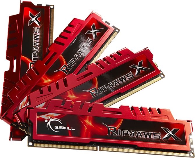 G.Skill RipjawsX, DDR3, 32 GB, 1333MHz, CL9 (F3-10666CL9Q-32GBXL)