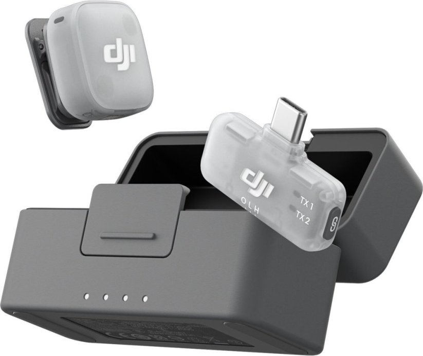 DJI Mic Mini 2 (1 TX + 1 Mobile RX + Etui ładujące)