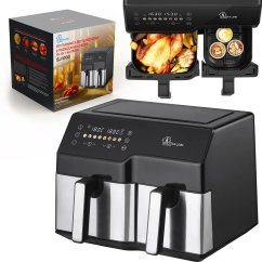 ExtraLink Extralink Home Air Fryer SJ-1000 10L EU | Frytkownica | (6L+4L)  2500W