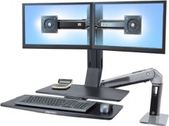 Ergotron WorkFit-A II pre 2 monitory do 24" (24-316-026)