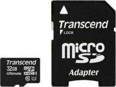 Transcend Ultimate 600x MicroSDHC 32 GB Class 10  (TS32GUSDHC10U1)