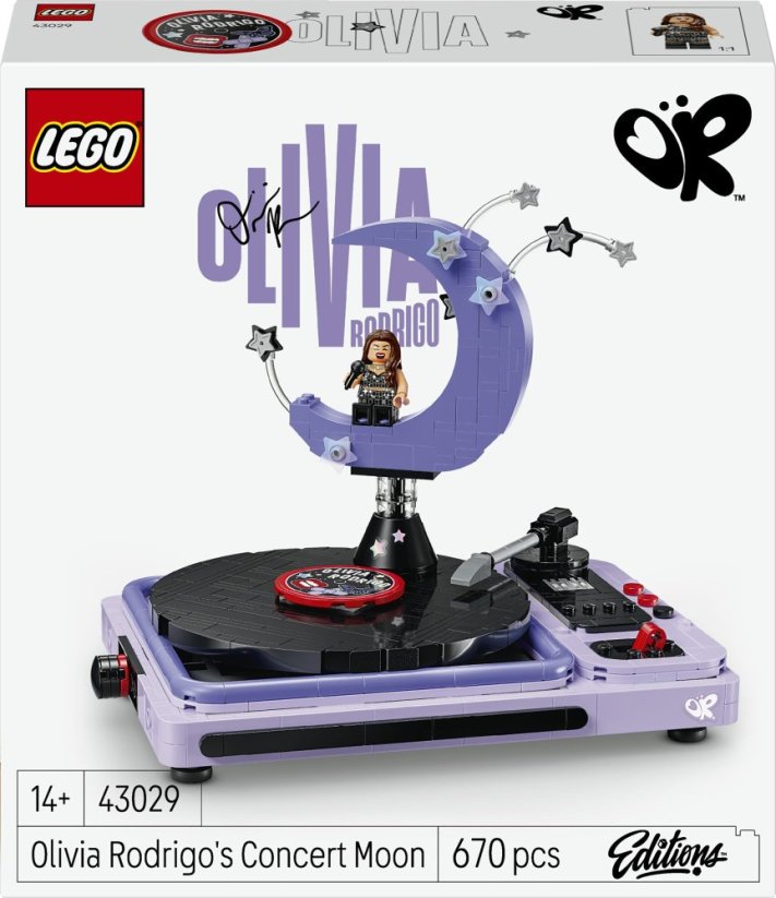 LEGO Editions Księżyc z koncertu Olivii Rodrigo (43029)