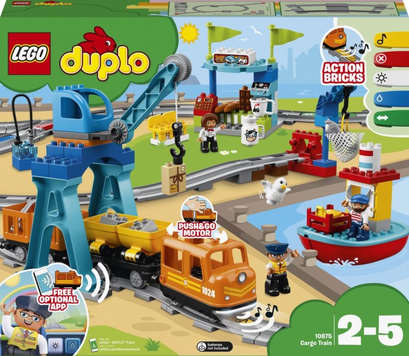 LEGO DUPLO® 10875 Nákladný vlak
