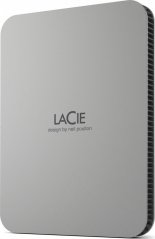LaCie Mobile Drive V2 1TB strieborný