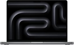 Apple MacBook Pro14" Čierno-sivá/M3-8C-CPU,10C-GPU/16GB/512GB SSD/BKey-ID-Deutsch/96W USB-C Power