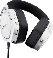 Trust TRUST Herní sluchátka GXT 493W Carus, Bluetooth, 2.4GHz, bílá