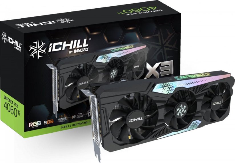 Inno3D VGA Inno3D RTX4060TI 8GB iChill X3