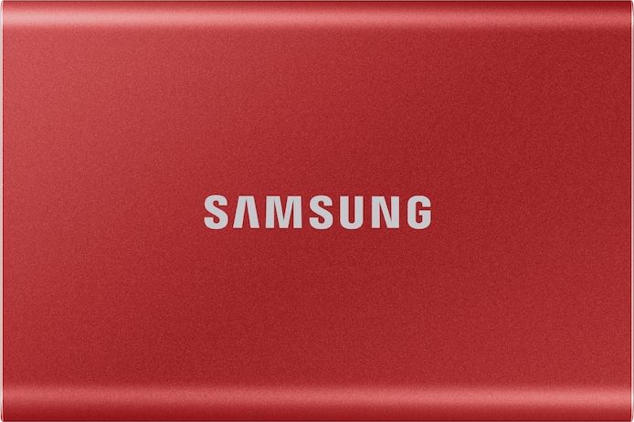 Samsung T7 2TB Červený (MU-PC2T0R/WW)