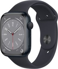 Apple Watch 8 GPS + Cellular 41mm Midnight Alu Sport Modrý  (MNHV3WB/A                      )