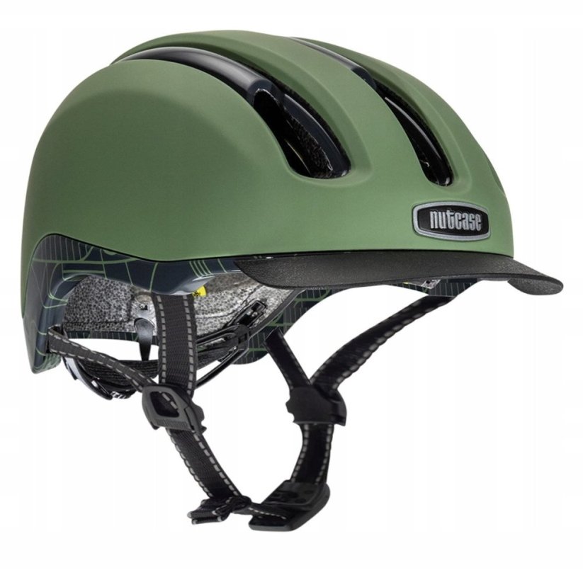 Bell Nutcase Vio Adventure Bahous Green Mips cycling helmet, 55-59 cm