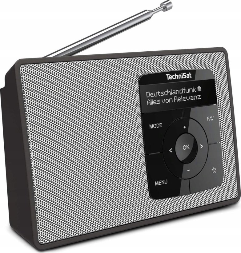 TechniSat TechniSat Digitradio 2 DAB+ Radio black/white