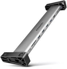 Axagon HMC-10HLS Wieloportowy hub USB 5Gbps 4x USB-A, HDMI 4K/60Hz, RJ-45, SD/microSD, PD 100W, 25cm USB-C kabel
