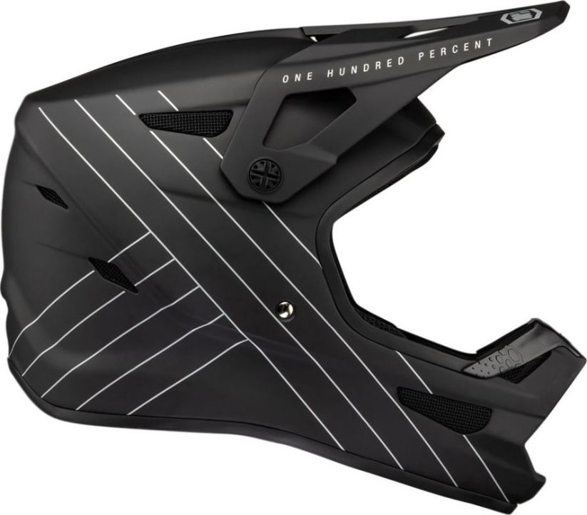 100% Prilba na celú tvár STATUS DH/BMX Essential Black r. XL (61-62 cm)