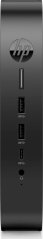 HP HP Elite t655 - Thin Client - SFF - 1 x Ryzen Embedded R2314 / 2.1 GHz - RAM 8 GB - Flash 64 GB - eMMC - Radeon Graphics - 1GbE - Win 10 IoT Enterprise - Monitor: keiner - Tastatur: Franzosisch