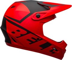 Bell Prilba na celú tvár BELL TRANSFER matte red black roz. M (55-57 cm)