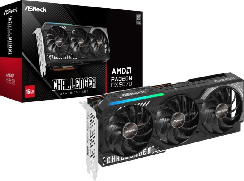 ASRock Radeon RX 9070 Challenger 16GB GDDR6