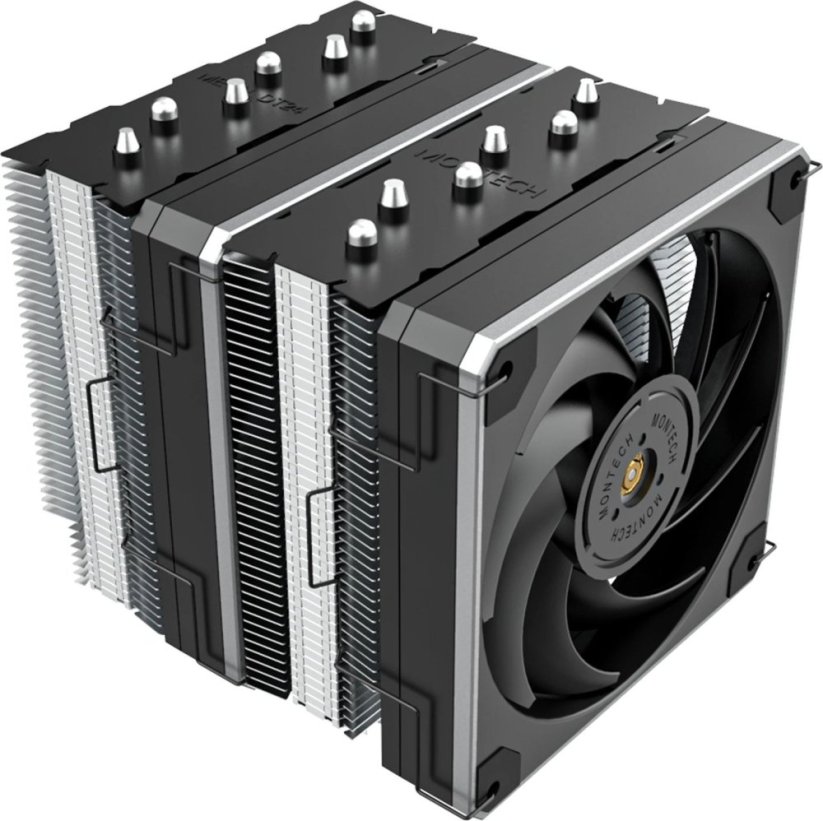 Montech Montech Metal DT24 Base CPU-Kühler, 2x120mm