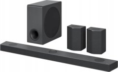 LG LG DS95QR, 9.1.5 channels, 810 W, DTS Digital Surround, DTS-HD HR, DTS-HD Master Audio, Dolby Atmos, Dolby Digital, Dolby Digital..., 96 kHz, Wireless, Black