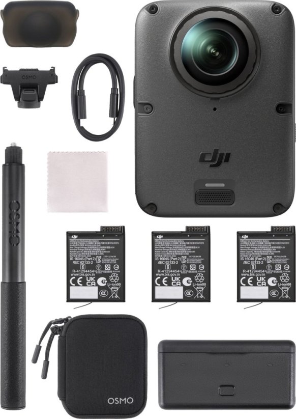 DJI Osmo 360 Adventure Combo Čierna