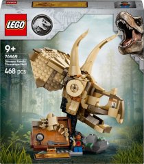 LEGO Jurassic World Szkielety dinozaurów: czaszka triceratopsa (76969)