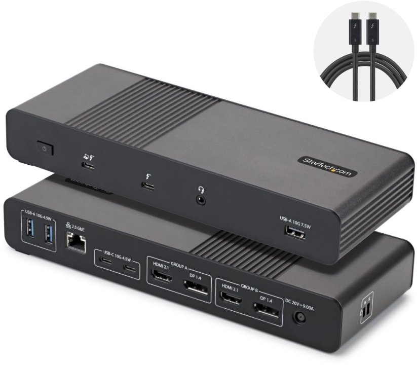 StarTech Thunderbolt 5 docking station (206UE-TB5USB4DOCK)