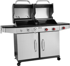 Yato Grill záhradný gazowo-na drevené uhlie 8.2 kW 42 cm x 45 cm