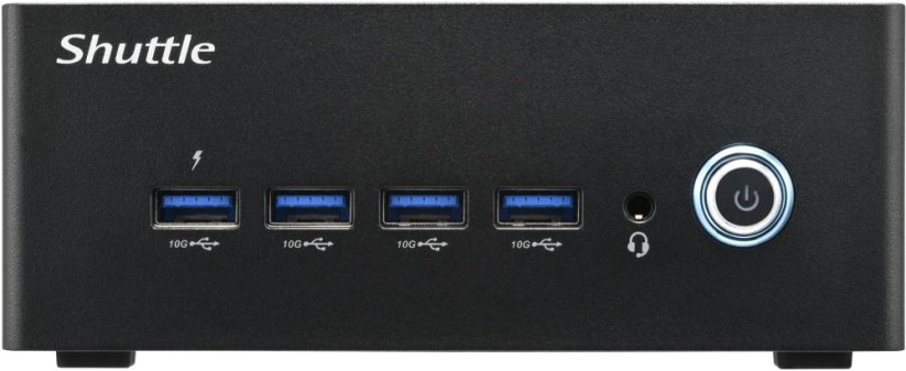 Shuttle SHUTTLE XPC Nano NT10H5 Barebone Intel Core Ultra 5 125H 2xSODIMM 1xM.2