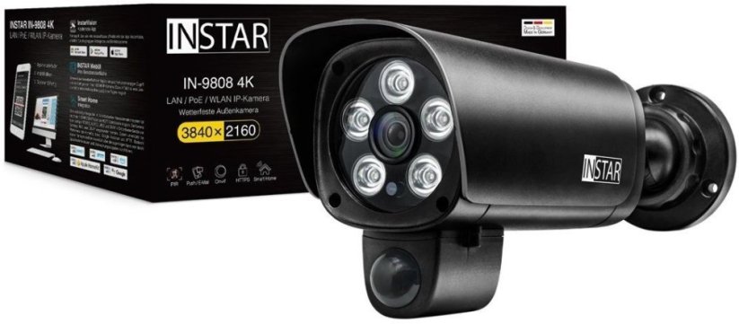 Vision INSTAR IN-9808 4K Čierny (20923811000)