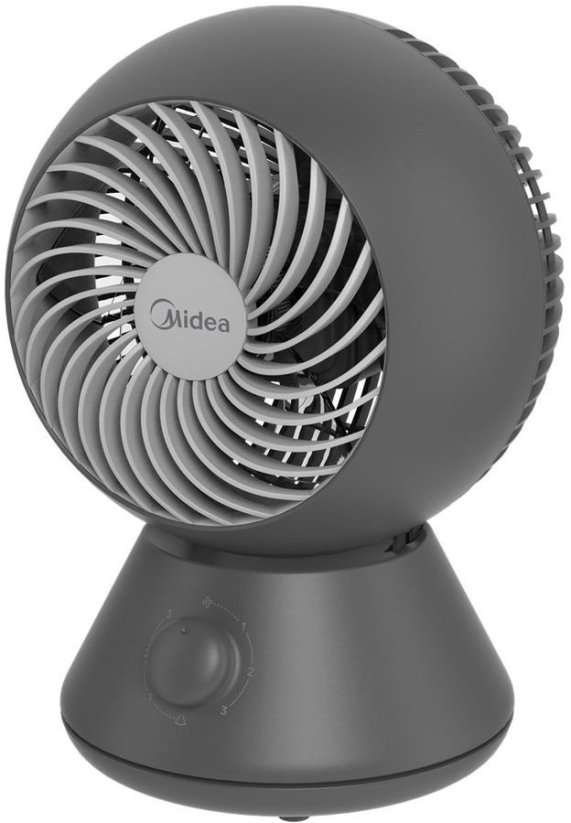 Midea Midea Fan | MFT302R0BPK | Table Fan | Dark Grey | Number of speeds 3 | Oscilrokovion
