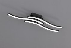 Trio RL Lampa podna strop LED Čierna do salonu Trio RL ROUTE R62473132