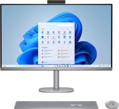 HP OmniStudio X 32-c0007nw Intel Core Ultra 5 125H 80 cm (31.5") 3840 x 2160 px All-in-One PC 32 GB DDR5-SDRAM 1 TB SSD Windows 11 Home Wi-Fi 7 (802.11be) AI PC strieborný (B4LE5EA)