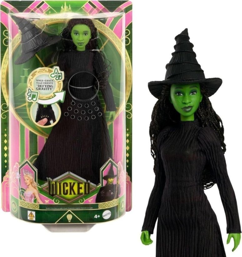 Mattel Wicked Śpiewająca lalka Elfaba (HYM40)