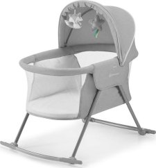 KinderKraft Kinderkraft Łóżeczko/kołyska LOVI grey