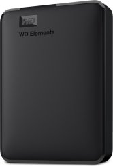 WD WD Elements Portable WDBHJS0060BBK - Festp - 6 TB - extern (tragbar) - USB 3.1 Gen 1 - Schwarz