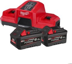 Milwaukee Kit M18 FORGENRG-602, 18V, 2xM18 FB6, 6.0Ah, M18 DBSC